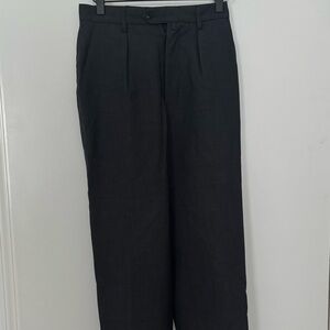 Agnes B gray wool trousers